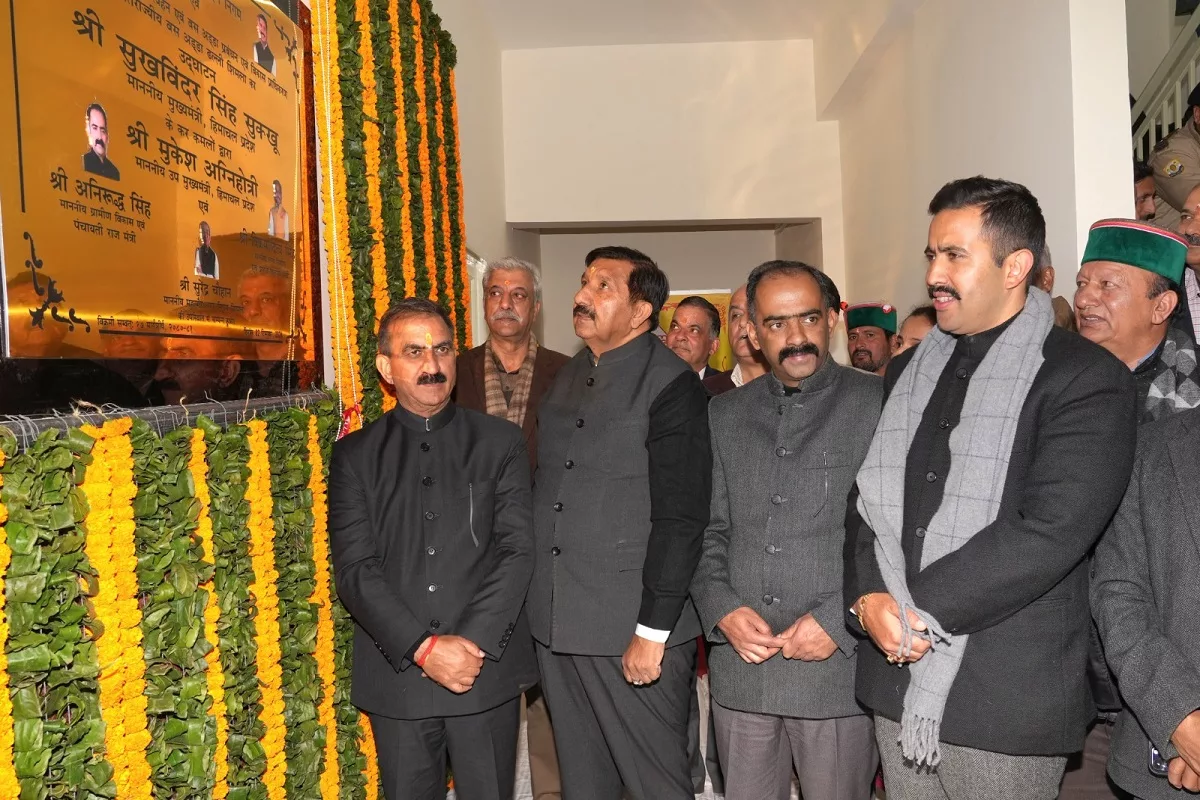 Himachal CM dedicates to the people Dhalli Bus stand built at a cost of Rs 13.25 crore