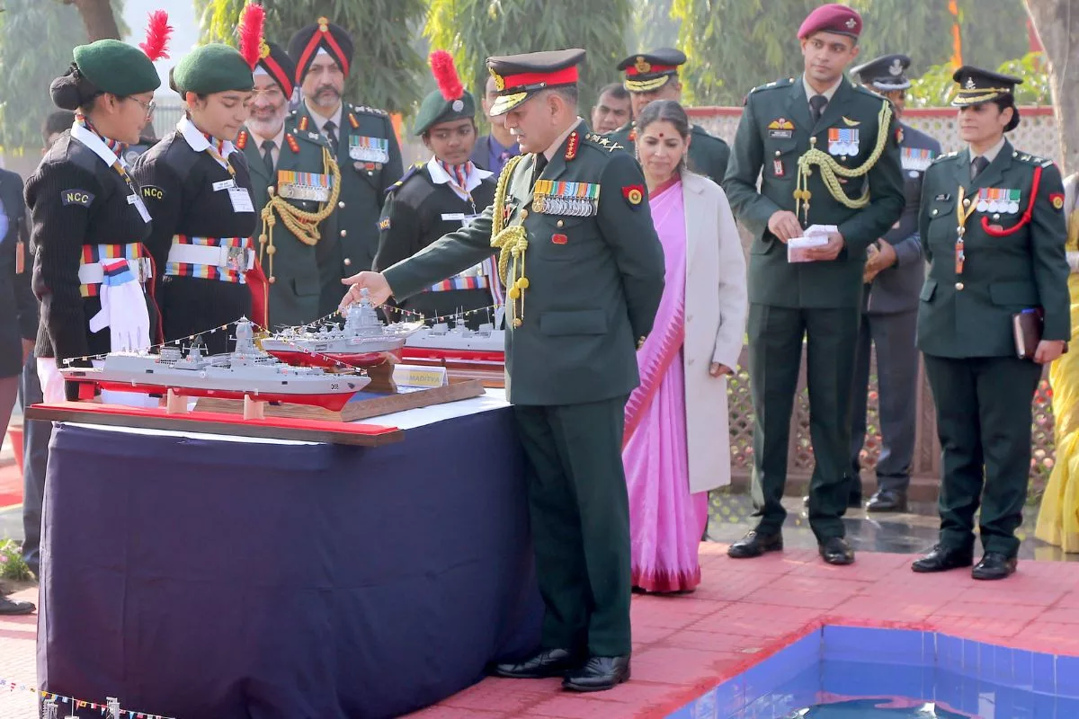 From NCC cadet to Army Chief: Gen Dwivedi motivates young leaders to shape India’s future