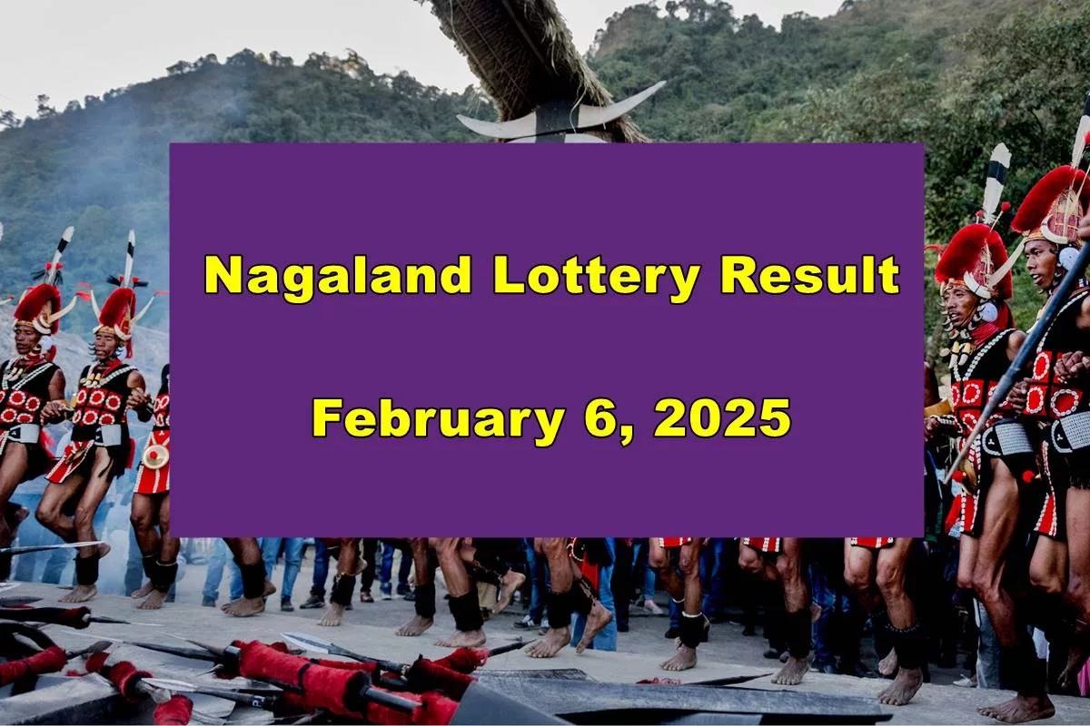 Nagaland state lottery: February 6, 2025 result announced; check winning numbers now
