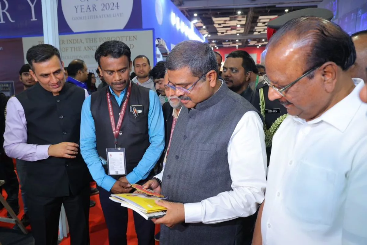 Pradhan launches 41 books under PM YUVA 2.0 scheme at World Book Fair
