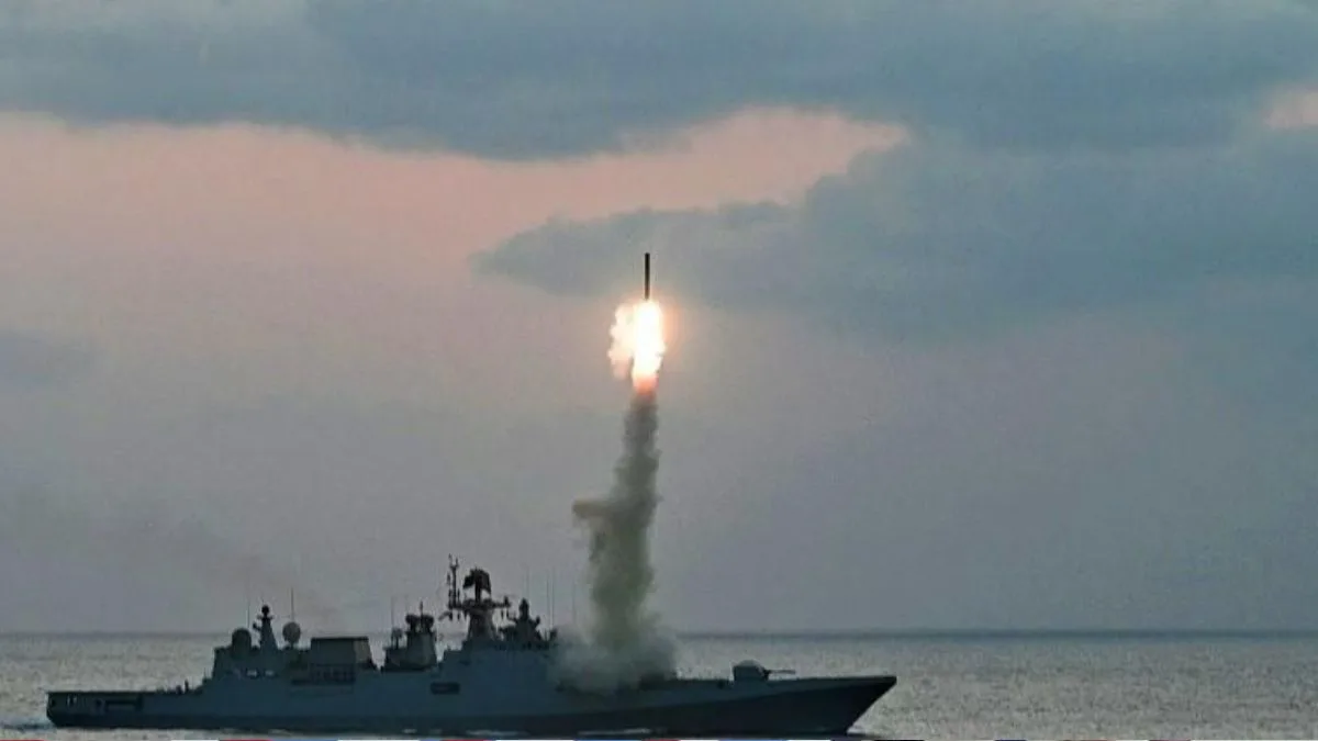Amid tensions with Pakistan, Navy demonstrates “offensive strike” capabilities with multiple anti-ship missiles test