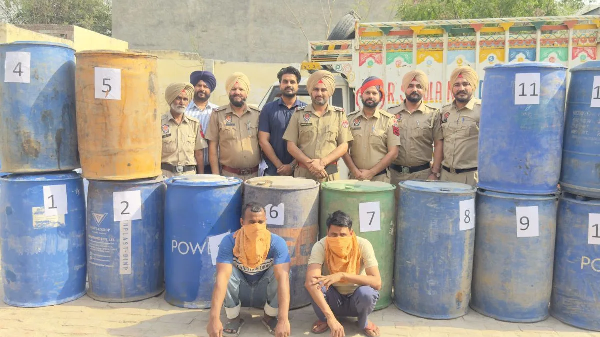 Punjab: Major hooch tragedy averted with seizure of 2,240 litres of illicit ENA