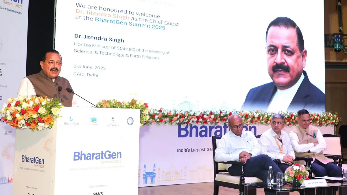 ‘Bharat Gen’, India’s first-of-its-kind multilingual AI model, launched