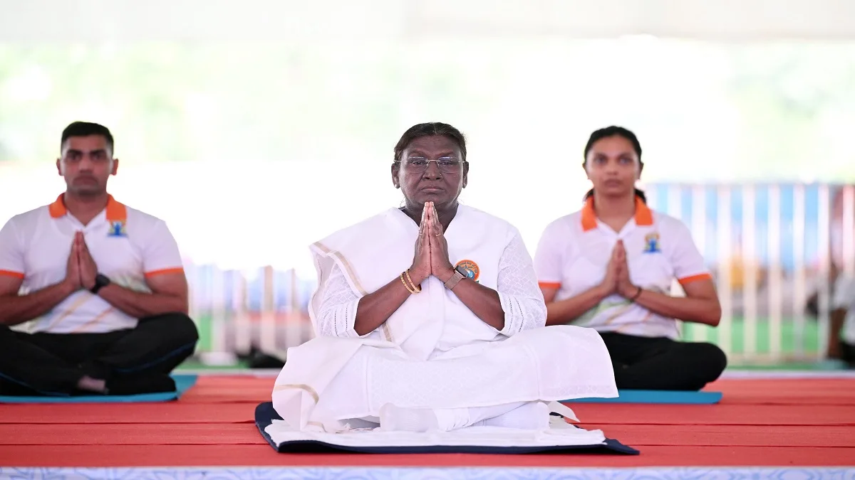 President Murmu hails Yoga as India’s soft power and heritage of humanity