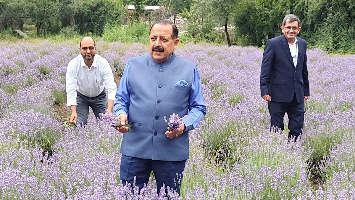 PM Modi has given global exposure to Bhaderwah’s lavender: Dr Jitendra Singh