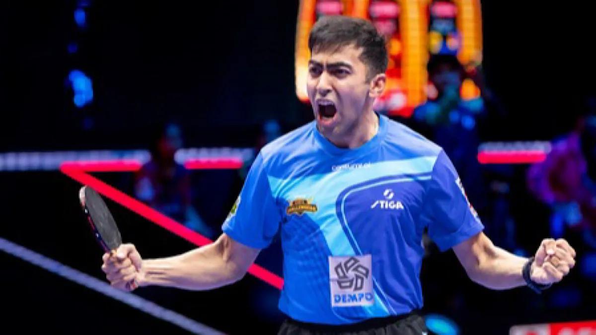 UTT Season 6: Harmeet Desai downs Sathiyan in epic but Dabang Delhi deny Goa Challengers