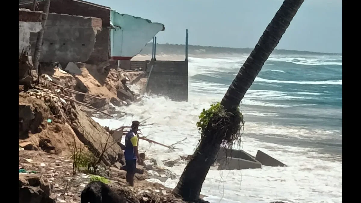 Advancing sea threatens Odisha’s coastal habitations as sea erosion assumes alarming proportions