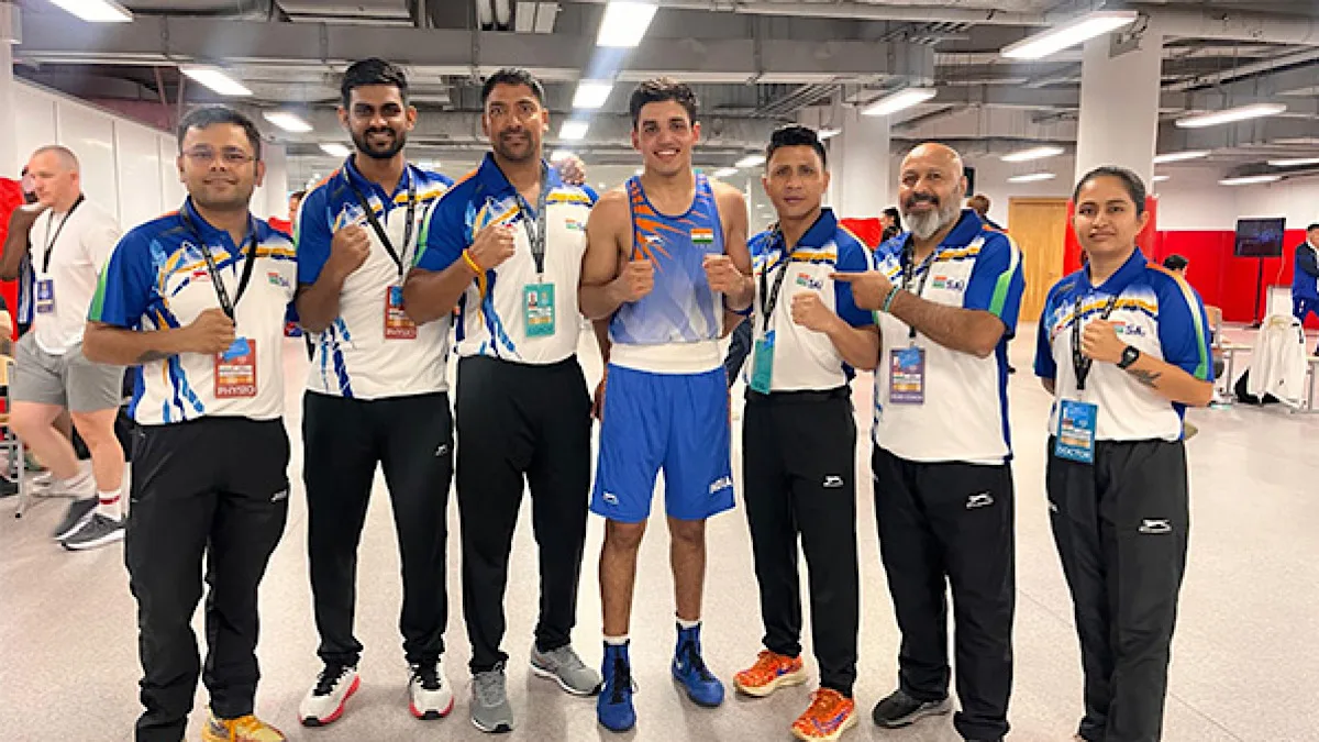 Hitesh, Sachin Siwach lead India’s winning start at World Boxing Cup Kazakhstan 2025
