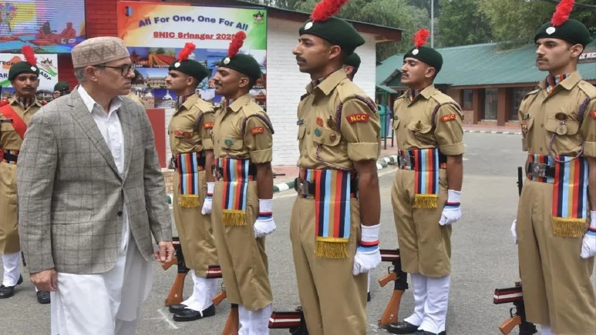 ‘Let the people know the real Jammu & Kashmir—through your eyes,’ CM Omar Abdullah tells NCC cadets