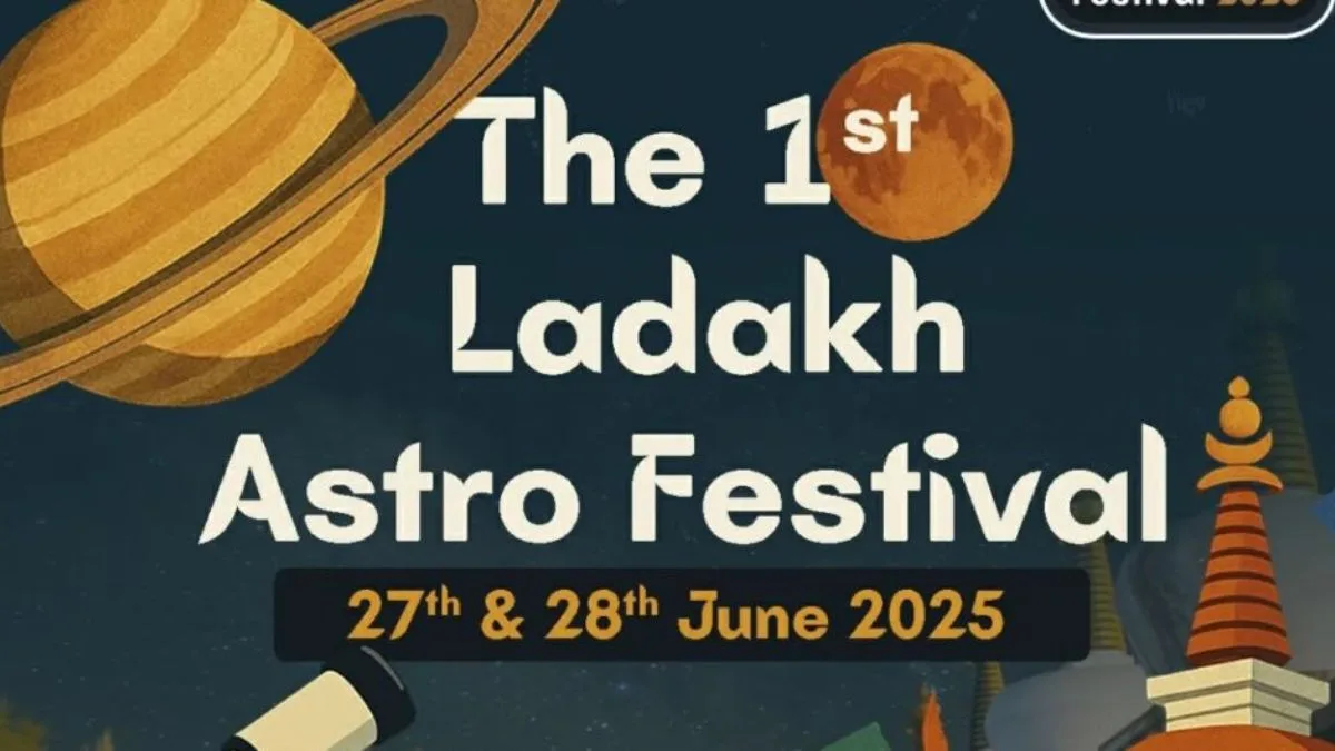 First Astro festival in Ladakh from 27 June