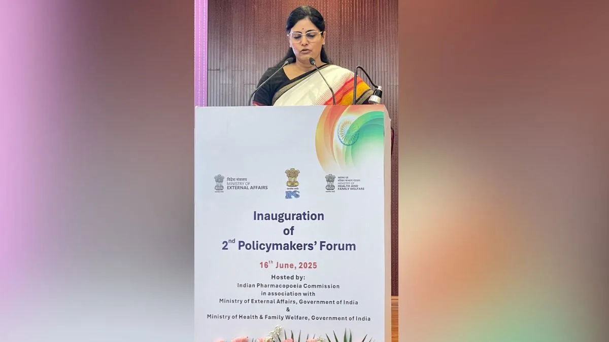 India supplies 70% of WHO vaccines, says Anupriya Patel; Calls for regulatory harmony to boost global health equity
