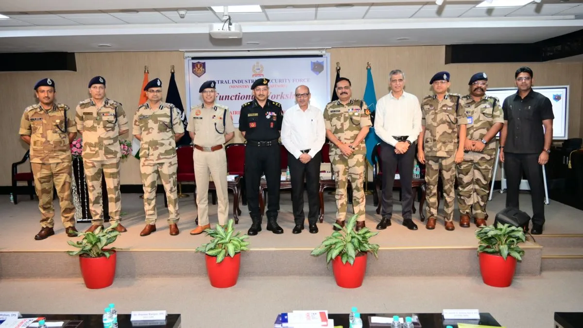CISF hosts high-level workshop to boost airport security and passenger experience