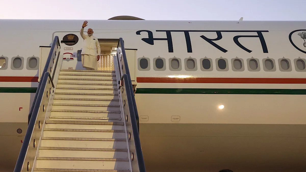 PM Modi leaves for India after winding up 5-nation tour
