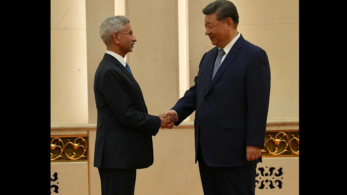EAM Jaishankar meets Chinese President Xi Jinping, apprises him of recent development in bilateral ties