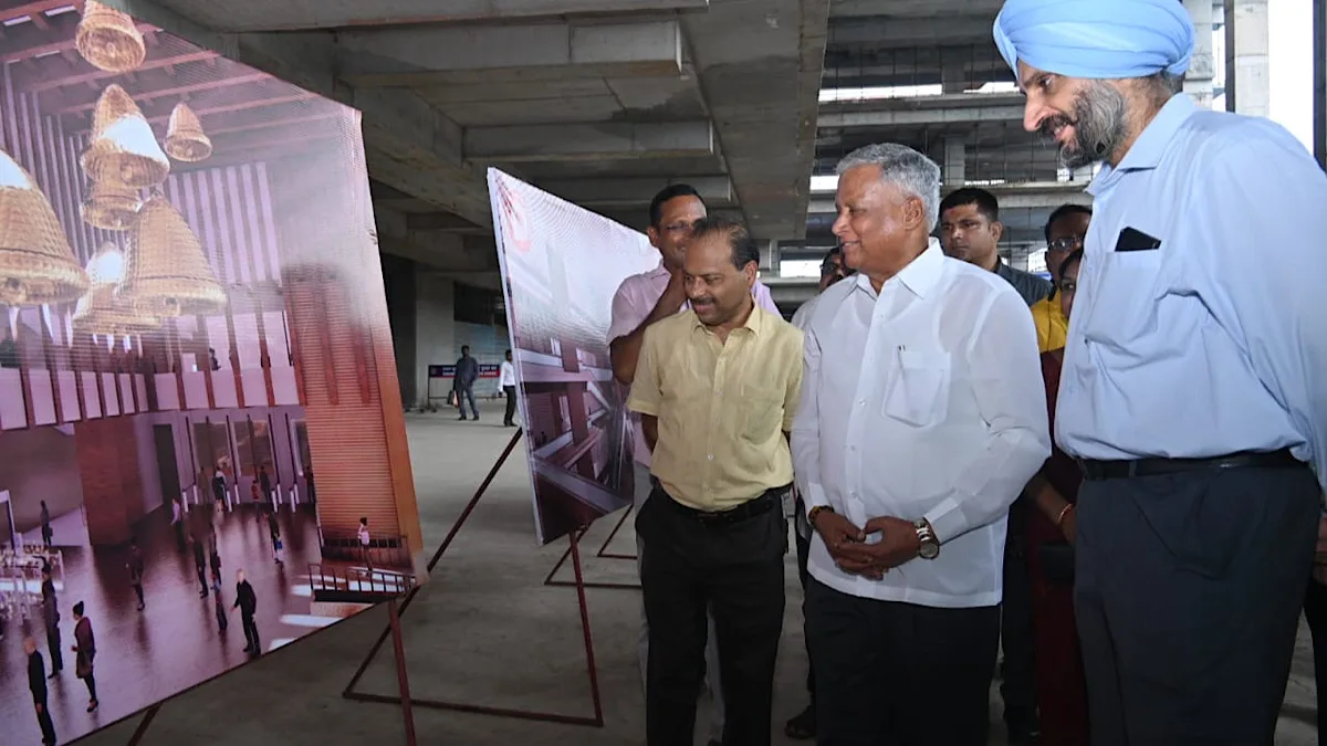 MoS Railways inspects redevelopment of Odisha’s Puri Railway Station