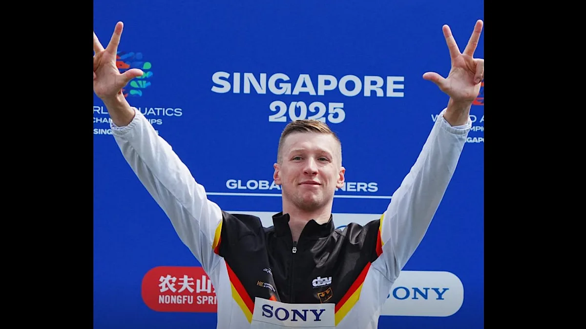 Germany’s Wellbrock rediscovers joy with historic gold haul at World Aquatics C’ships