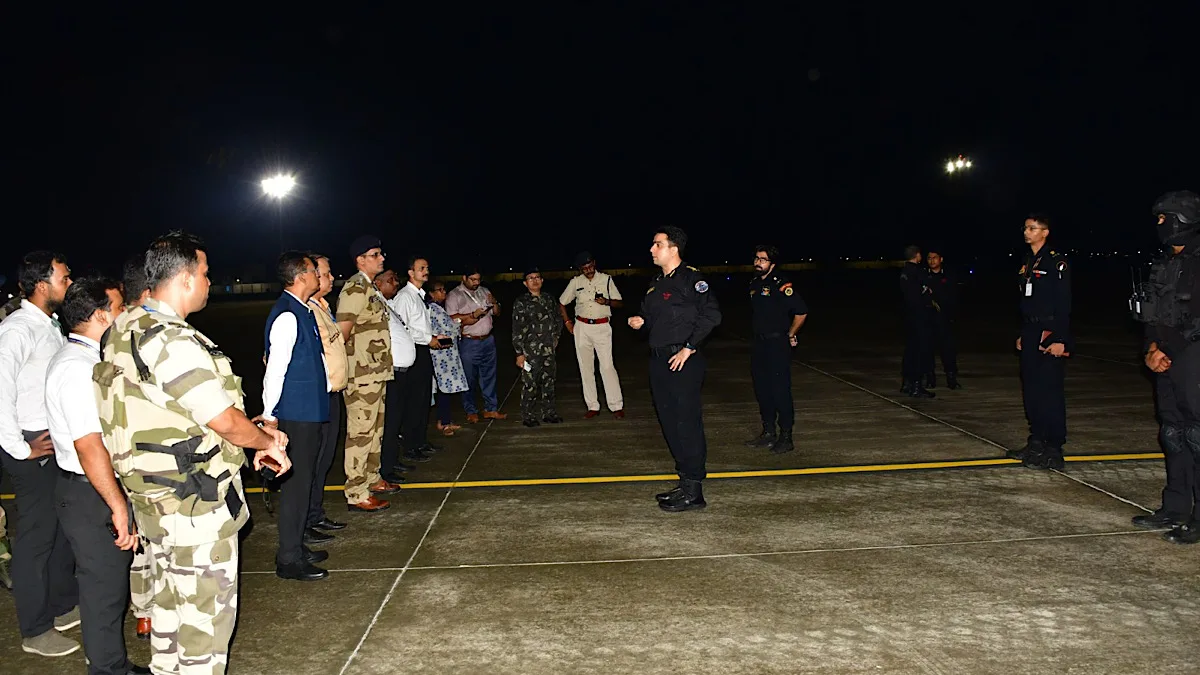 NSG conducts counter-hijack exercise at Kolkata Airport