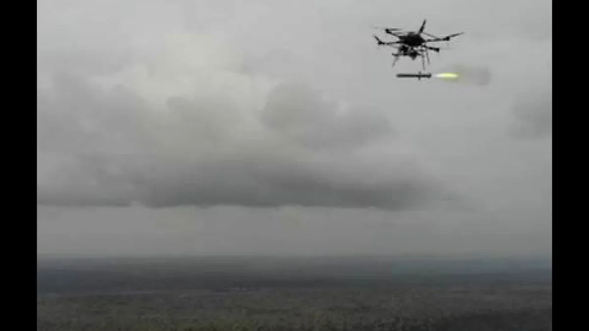 DRDO successfully tests next-gen anti-armour missile ULPGM-V3 from UAV platform