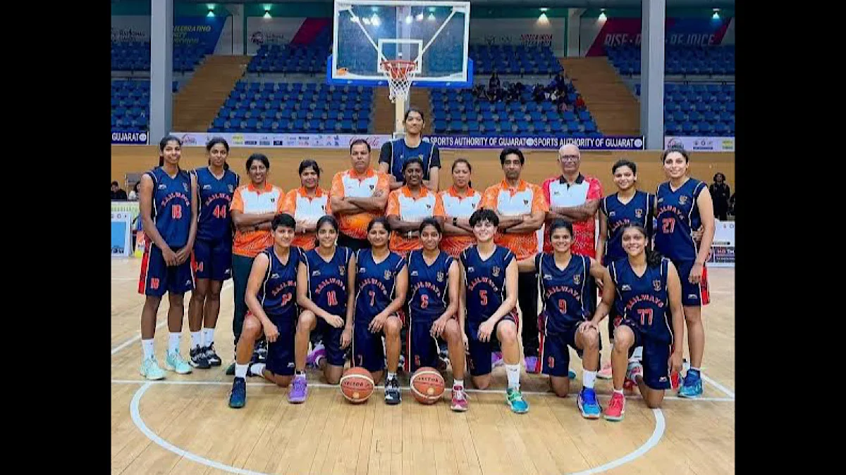 ER held 1st Indian railways basketball women’s mini league