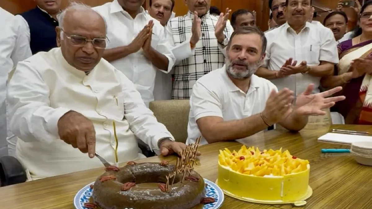 Birthday wishes pour in for Congress president Kharge on his birthday