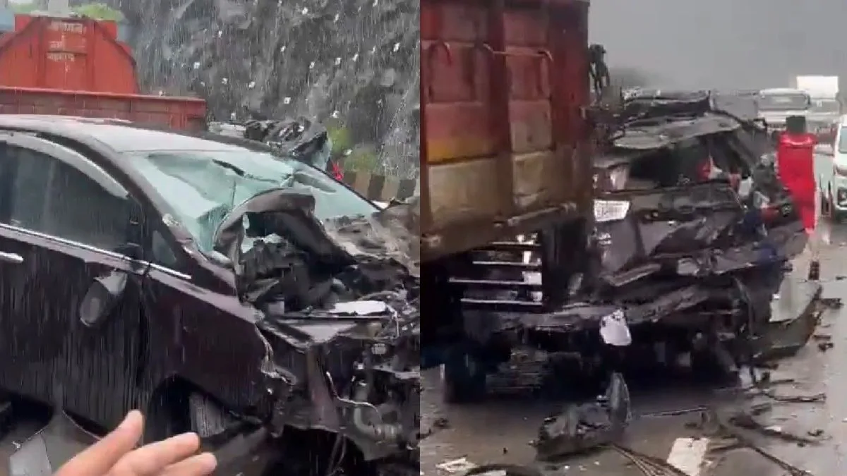 Brake failure triggers massive pile-up on Mumbai-Pune Expressway; 1 dead, 21 injured