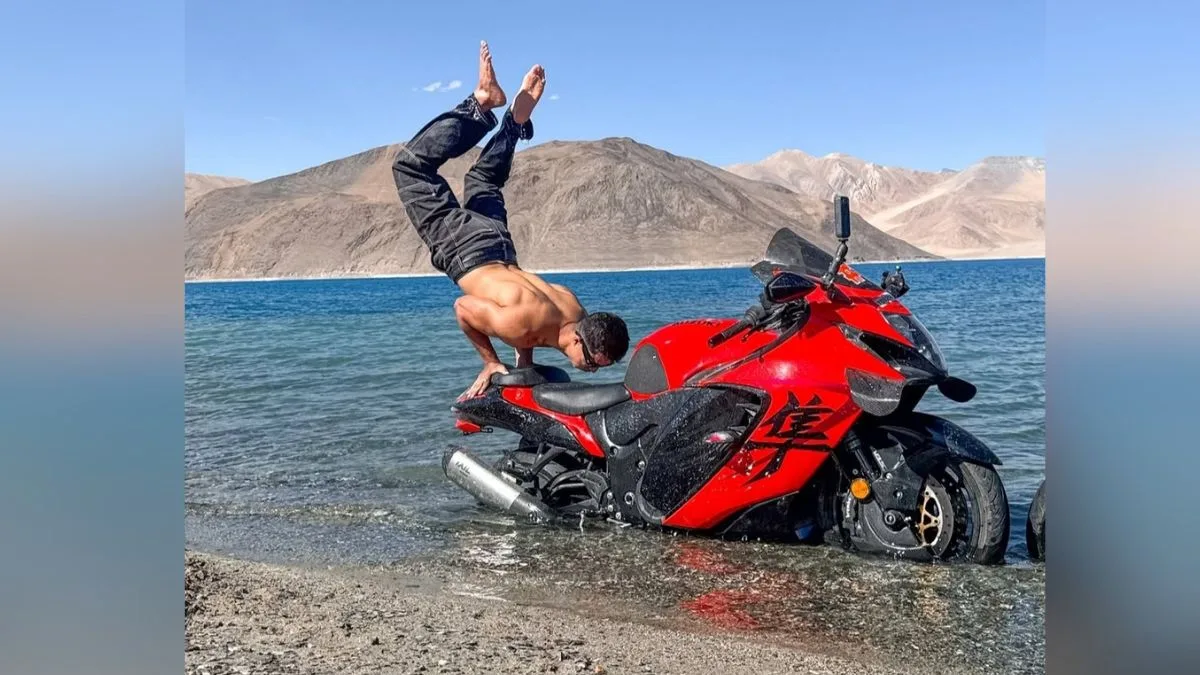 YouTuber’s bike stunt in Ladakh backfires, sparks police action