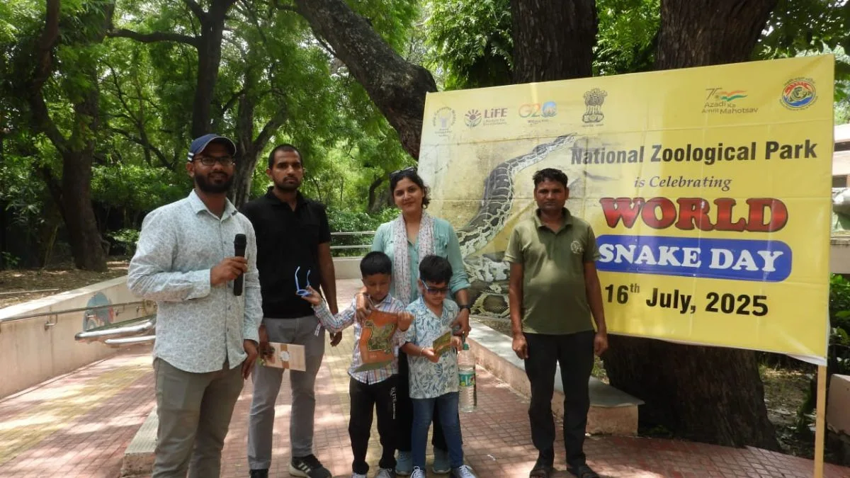 Delhi’s National Zoological Park observes World Snake Day