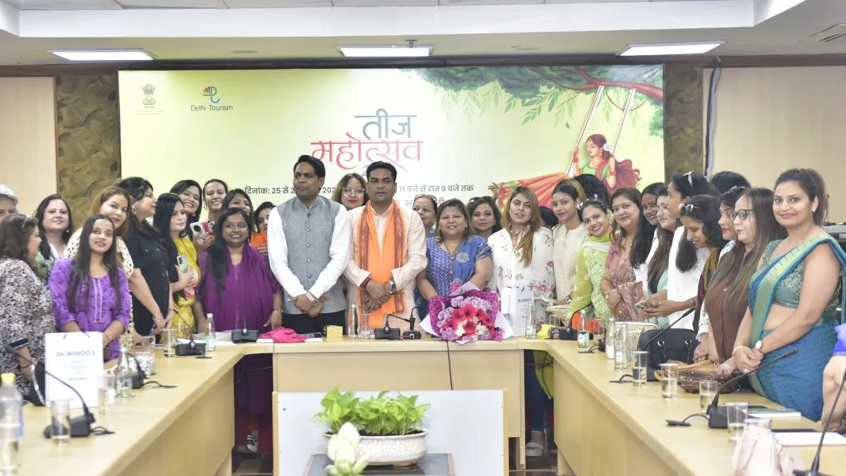 Handlooms, food, and fun: Delhi Teej Mahotsav celebrates women and families