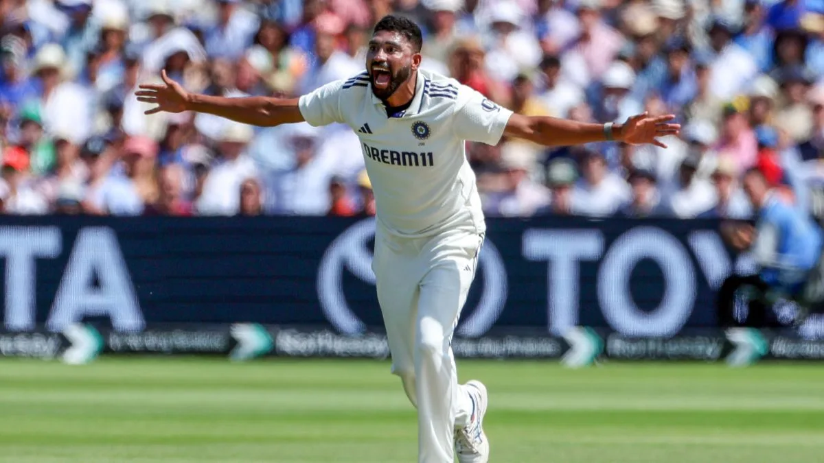 Siraj penalised for ICC code breach during Lord’s Test
