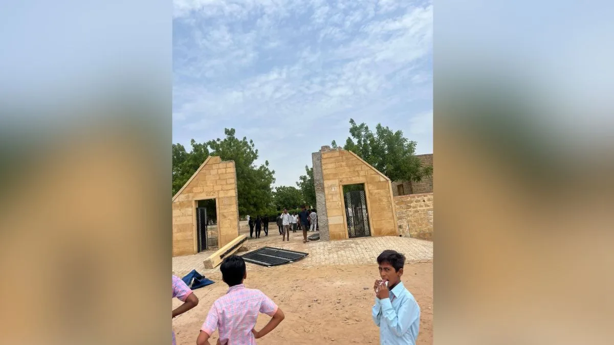 School gate pillar collapses in Jaisalmer killing 9-year-old student, injuring a teacher