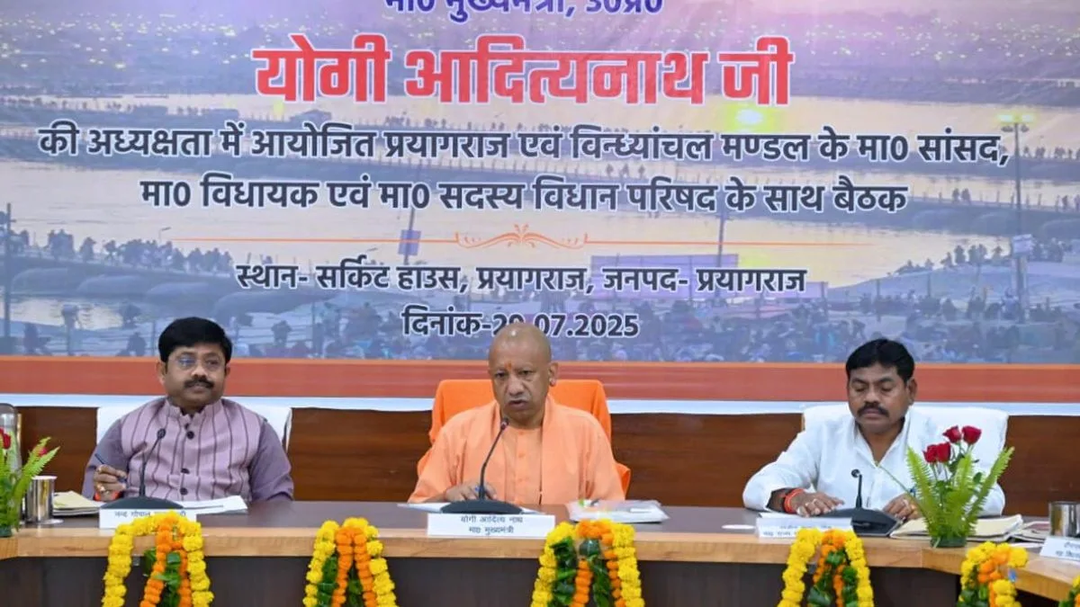 Prioritise essential infrastructure to ensure equitable development: CM Yogi Adityanath