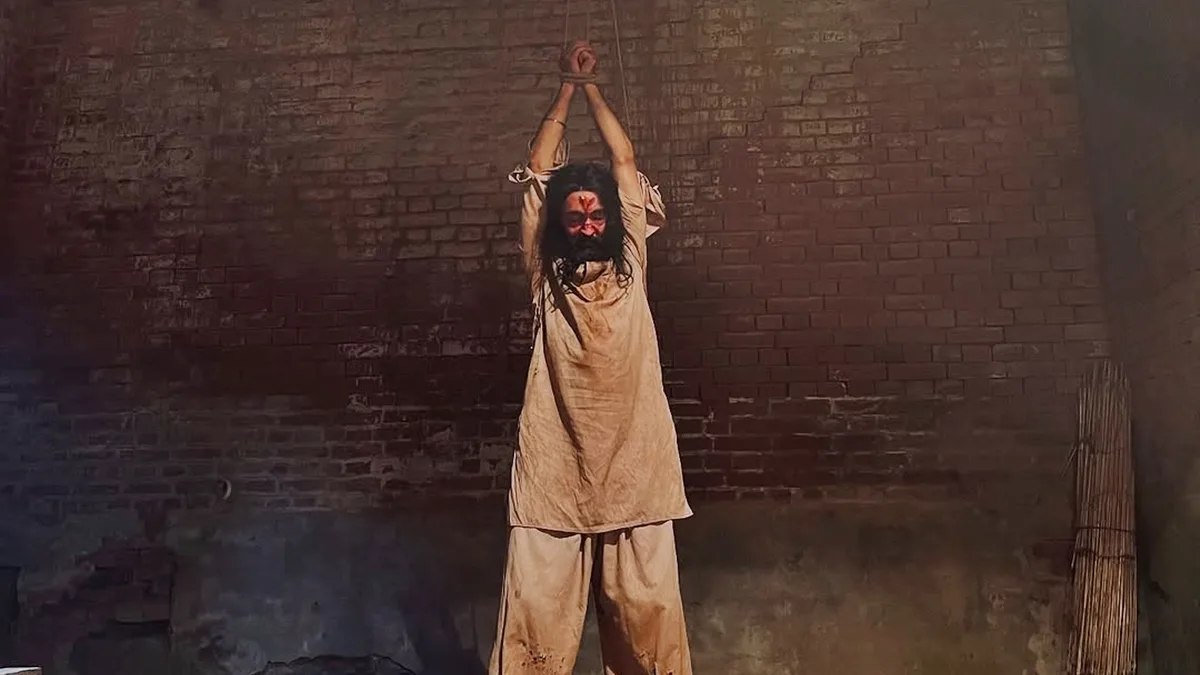 Diljit Dosanjh drops Panjab ’95 poster with tied hands, hanging body