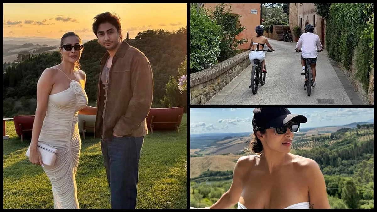 Malaika Arora escapes to Tuscany with Arhaan Khan for a scenic mother-son getaway