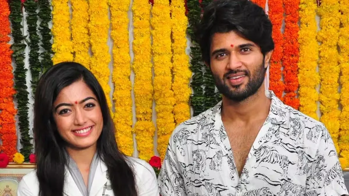 Rashmika to Vijay Deverakonda after ‘Kingdom’ trailer: “You are something else”