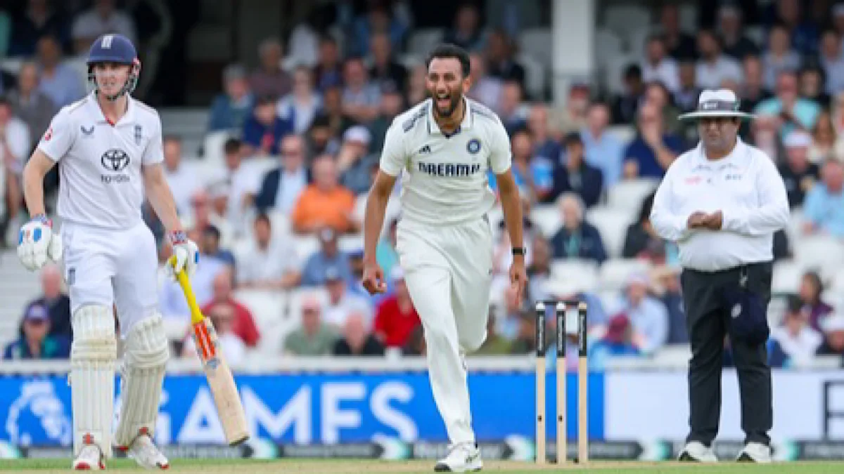 5th Test: Siraj and Prasidh pick three wickets each to lead India’s fightback, leave England at 215/7