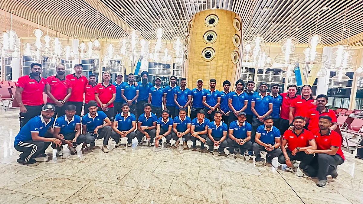 Indian men’s hockey team leaves for crucial four-match series in Australia
