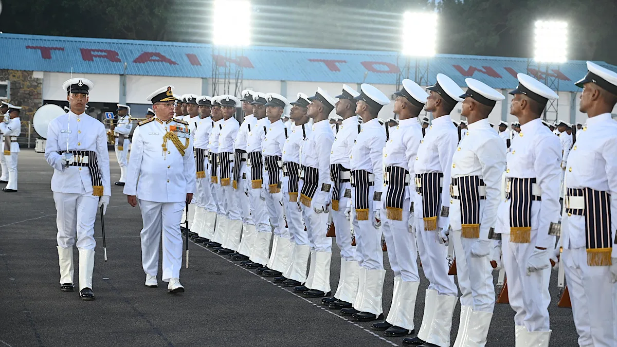 2,010 Agniveers, including 309 women, pass out from INS Chilka
