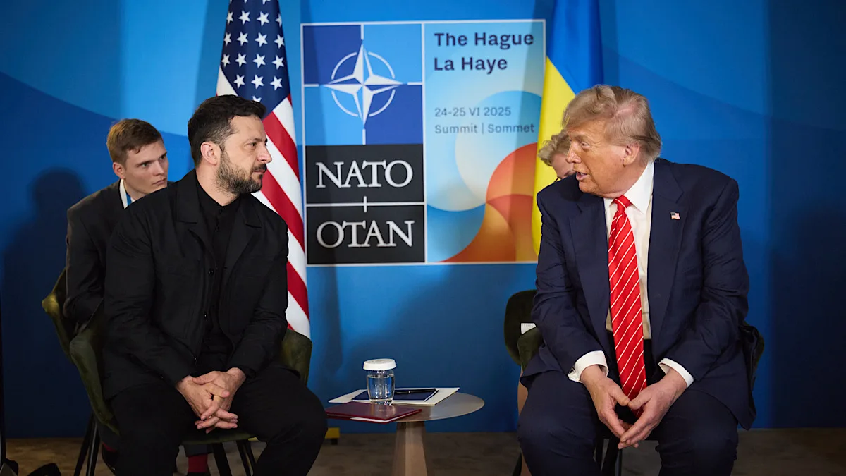 As they prepare to meet, Trump turns pressure on Zelensky saying he should give up territory