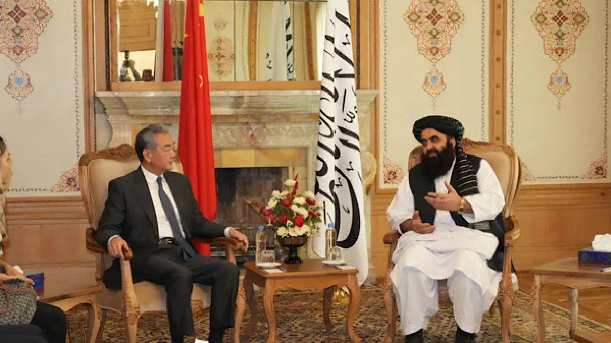 Chinese Foreign Minister meets Taliban counterpart in Kabul