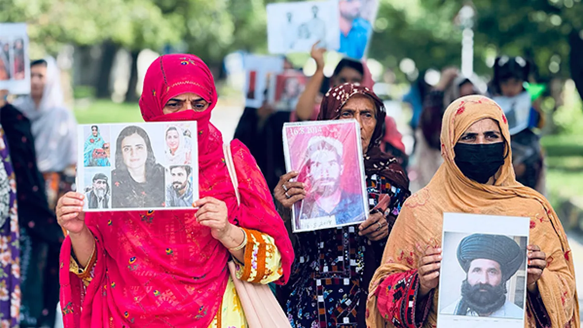 Pak: Islamabad sees 36 days of protest against abduction of Baloch leaders