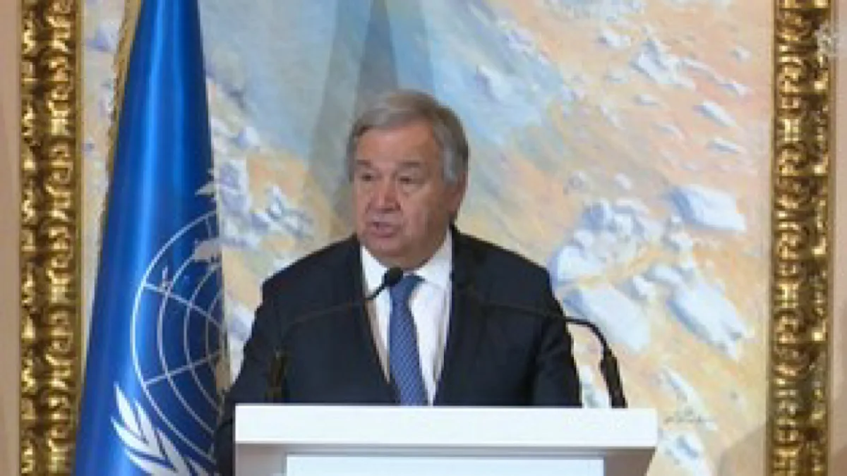UN chief welcomes establishment of new AI governance mechanisms
