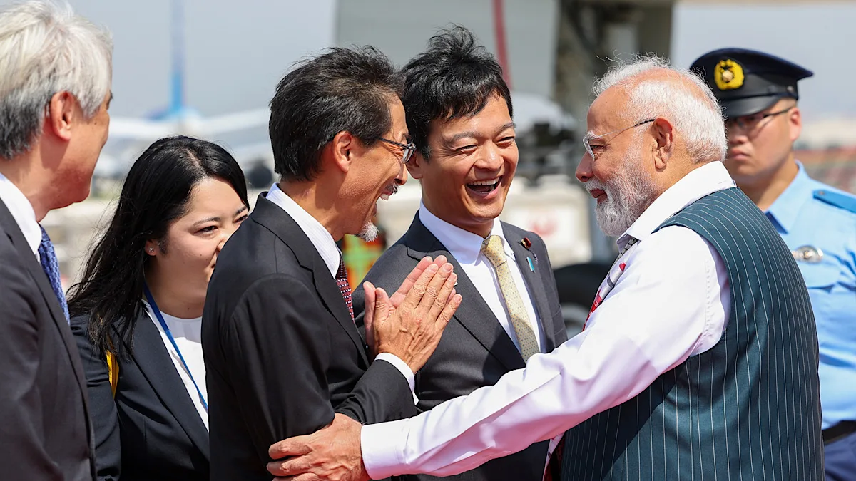 Opportunity to deepen existing partnerships: PM Modi upon arrival in Japan