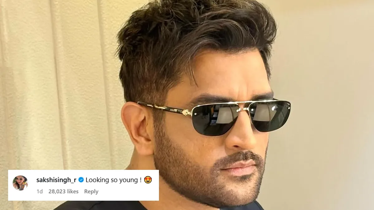 MS Dhoni’s new haircut has everyone talking, even his wife!