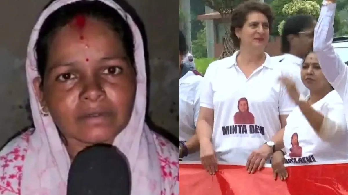 Who allowed them to use my photo: Minta Devi slams Opposition MPs over ‘vote theft’ protest t-shirts