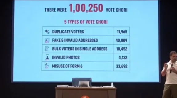 Rahul Gandhi, 2024 Lok Sabha Rigging, Report, ECI, Vote Chori