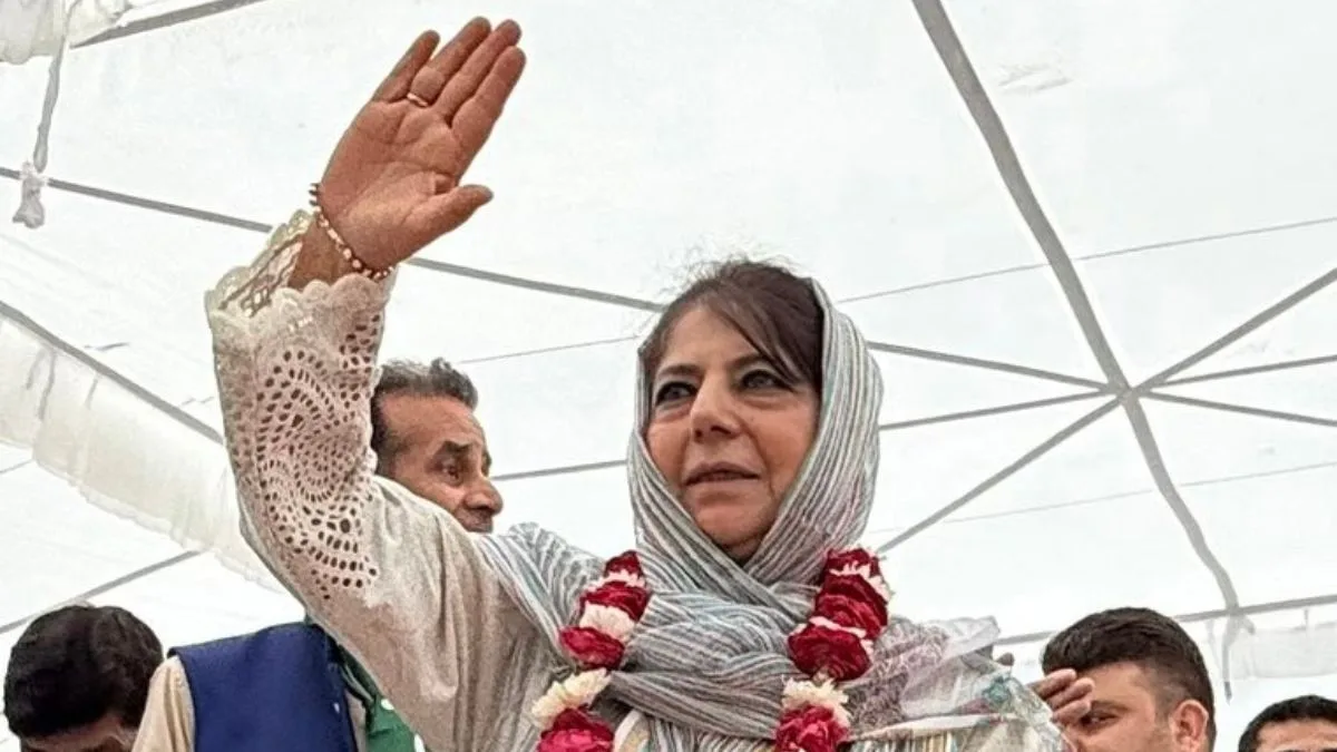 Mehbooba accuses BJP, NC of betraying J&K’s trust
