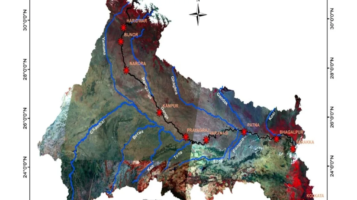 IIT-Kanpur and Namami Gange harness 5 decades of satellite data to map the Ganga’s transformation