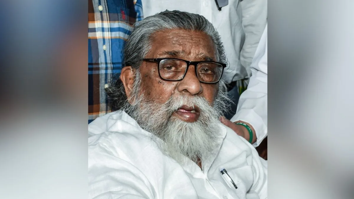 Jharkhand assembly pays tribute to Shibu Soren amid slogans, tears