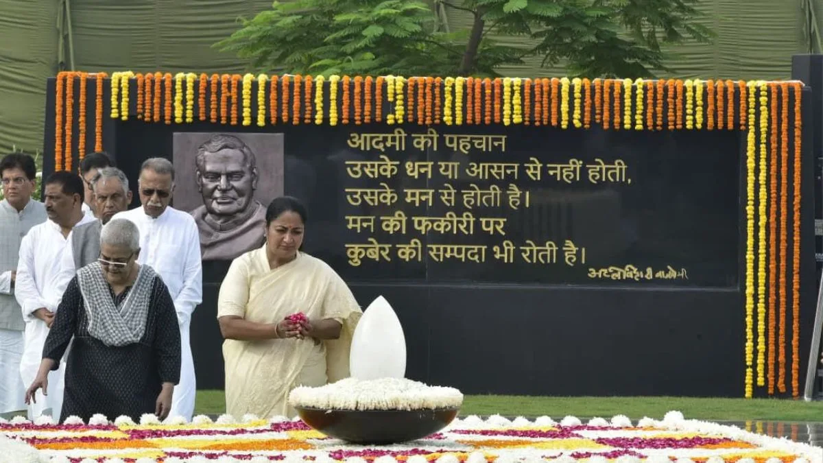Atal Bihari Vajpayee’s vision of good governance continues to inspire: Delhi CM