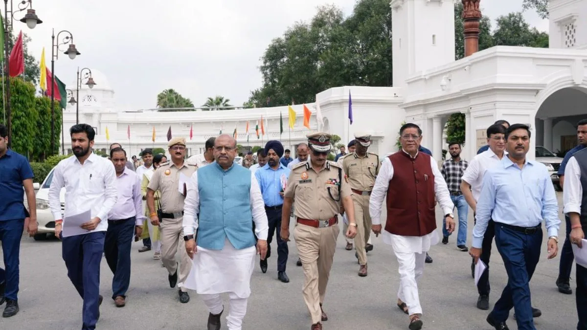 Delhi Assembly Speaker, Police Chief review security preparations for All India Speakers’ Conference-2025